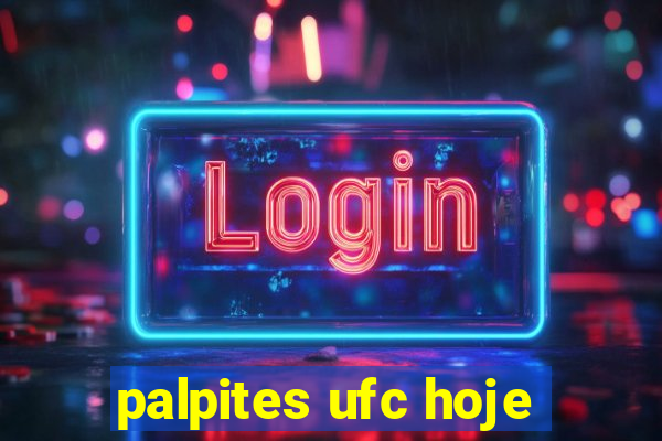 palpites ufc hoje